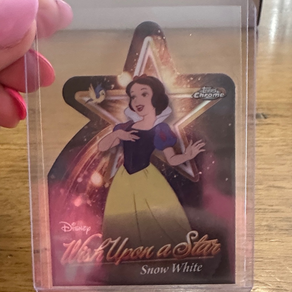 Disney Topps Chrome Snow White Wish Upon a Star Card